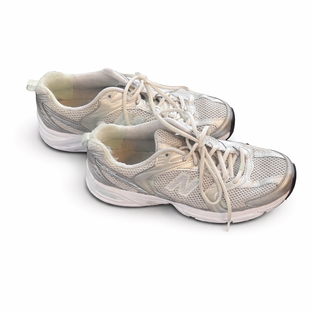 New Balance 530 Metallic & Mint Green Sneakers